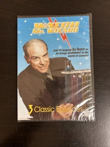 Watch MR. Wizard 3 Classic Episodes DVD Full Screen B&W Den Herbert Sealed New - Picture 1 of 2