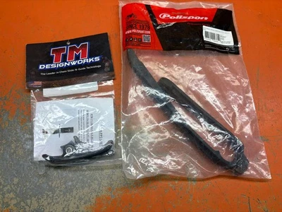 Chain Slider Set for PDS KTM  300 XCW TM Design Polisport 150cc-500cc 2017-2023 - Image 1 of 4