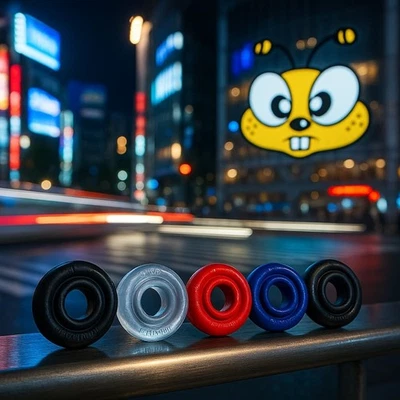 Anel de pênis Oxballs RIMZ🍯HUJ masculino ATOMIC JOCK anel de bola manga estilingue DONUT para homens - Imagem 1 de 4