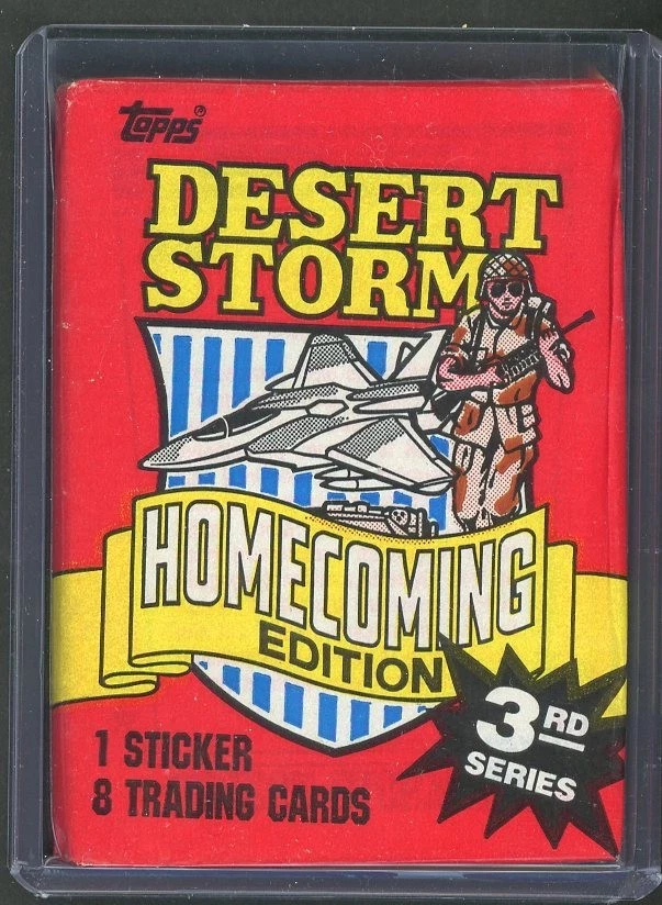 1991 Topps Desert Storm Homecoming Edition 3rd Series NOS