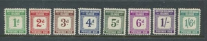 Solomon Islands Postage Dues 1940 set mint o.g. hinged - Picture 1 of 1