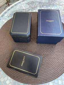 Chaumet Genuine Watch Case Empty Box Blue Excellent++ - Picture 1 of 5