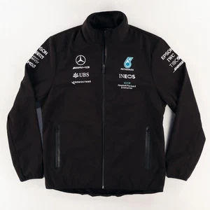 Mercedes AMG Petronas Formel 1 Softshelljacke Schwarz Herren L - Bild 1 von 8