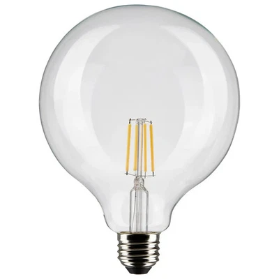 4 Watt G40 LED - Clear - Medium base - 90 CRI - 4000K - 120 Volt -  6 Pack - Image 1 of 4