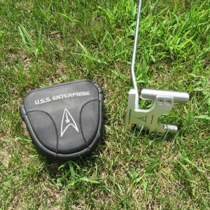 USS ENTERPRISE NCC-1701 Golf Golfsmith Putter with Cover Star Trek Original Grip - Picture 1 of 20