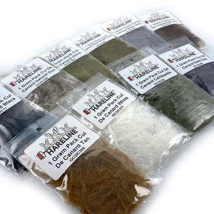 CDC FEATHERS (BULK 1 GRAM PACK) - Hareline Fly Tying Cul De Canard Feathers NEW! - Picture 1 of 11