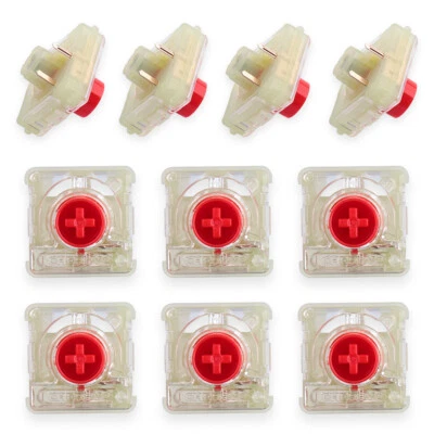 10X Red Shaft Swithes for CORSAIR Cherry MX Low Profile RGB Mechanical Keyboard - Image 1 of 4