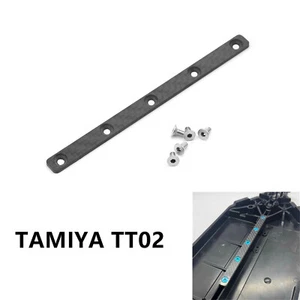 Rinforzatori telaio superiore in fibra di carbonio per tamiya TT02 TT-02 - Foto 1 di 5