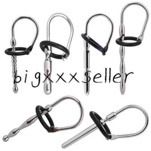 Männer Metall Harnröhre Pferd Augen Stimulation Dilator Edelstahl Massage Stöpsel - Bild 1 von 15