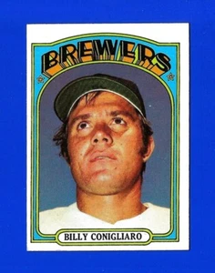 1972 Topps Baseball Set Break #481 Billy Conigliaro Exmin Milwaukee Brewers (SB1) - Bild 1 von 2