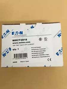 EATON WMZT2D16 MINIATUR SCHUTZSCHALTER STROMBEGRENZUNG 16A 480Y / 277 VAC - Bild 1 von 4