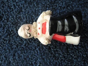 Kreiss-Mrs. Claus Shaker-String Art-1956-Ceramic-3 3/4" tall - Picture 1 of 6