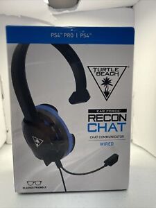 Turtle Beach Recon Chat White Headset for PlayStation 5, PS4 Pro and PS4 - Black