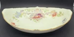 Royal Cauldron Vintage Serving Dish Floral design 10 x 7 inches - Picture 1 of 8