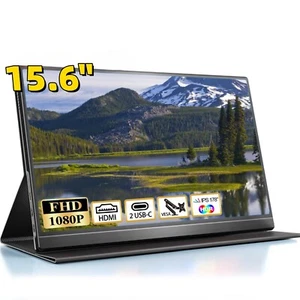 15,6 Zoll Portable Monitor Tragbarer Monitore FHD 1920*1080 IPS für Laptop VESA - Bild 1 von 7
