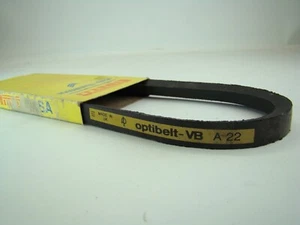 Ceinture Optibelt VB A22 4L240 V 1/2 x 24 pouces fabriquée au Royaume-Uni ceinture de qualité - Photo 1/1