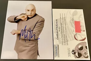 MIKE MYERS Signed Austin Powers Dr. Evil Autograph 8x10 Photo Blue Auto With COA - Picture 1 of 1