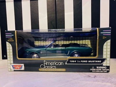 MotorMax 1/24 1 24 American Classics 1964 1/2 Ford Mustang  - Immagine 1 di 2