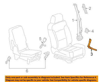 GM OEM 17-20 Escalade ESV Restraint Systems Front Seat Belts-Tensioner 19356270 - Image 1 of 2
