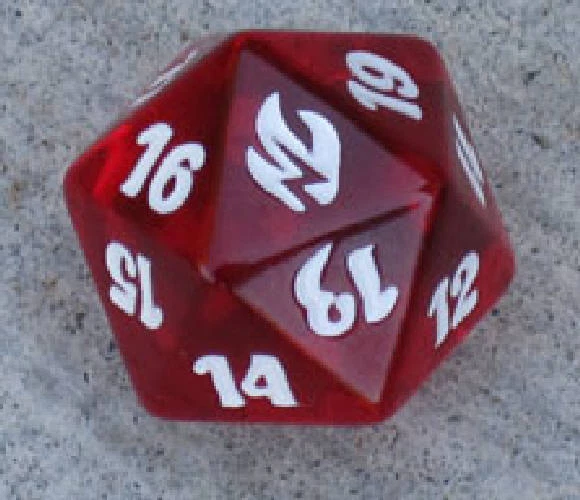 SPINDOWN DIE Fire and Lightning MTG Magic the Gathering Cards DJMagic - Image 1 of 1