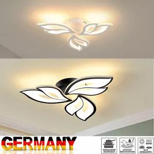 3-FARBIGE LED DECKENLEUCHTE DIMMBAR DECKEN-LAMPE WOHNZIMMER FLUR KÜCHEN EINGANG - Bild 1 von 22