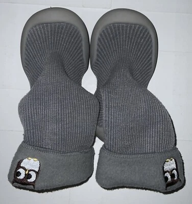 Toddler Baby Boys Girls Knit Slippers Size 4 - Image 1 of 2