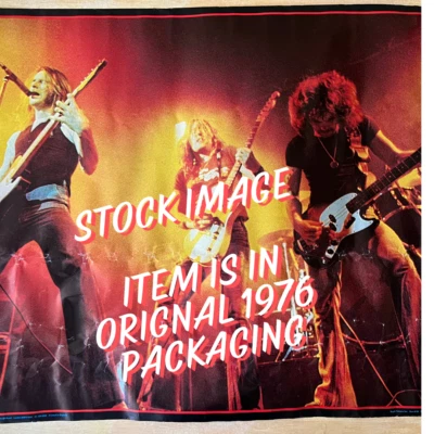 Ultra Rare Sealed 1976 Status Quo Big O Poster UK Still in Plastic Tube 33x24 - Image 1 of 4