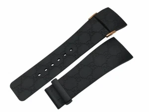 Cinturino orologio gomma nera ricambio originale marca I-Gucci Latin Grammys Edition - Foto 1 di 3