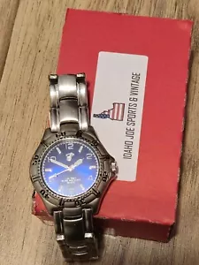 Vintage NBA Miami Heat Men's Stainless Metal Watch RARE 🔥 - Picture 1 of 4