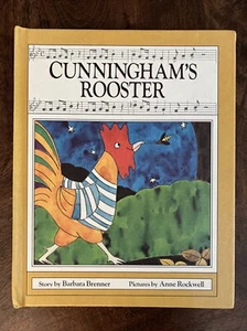 Barbara Brenner Cunningham's Rooster 1st Edition 1975 Rare Music Children’s Book - Picture 1 of 12