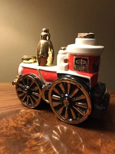 Vintage Ezra Brooks Whiskey Decanter Steam Train Engine 1971 Heritage China 4/5Q - Picture 1 of 8