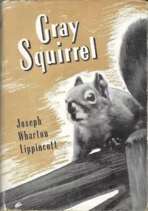 GRAY SQUIRREL: Real Animal Stories Joseph Wharton Lippincott 1944 HcvDJ 1st RARE - Picture 1 of 3