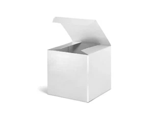 5 Pcs 4x4x4 inches White Gift Box with Lids | Gift Boxes for Presents - Picture 1 of 4