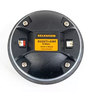 Selenium D220Ti-OMF-8 1" Titanium Horn Compression Driver – 8 Ohm, 2/3 Bolt - Picture 1 of 3