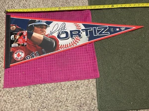 RARE 2006 - NUMBERED 582 OUT OF 1250 BOSTON RED SOX BIG PAPI DAVID ORTIZ PENNANT - Picture 1 of 4