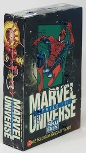 1992 Impel Marvel Universe Series 3 Super Heroes  Sealed Card Box 🔥HOT!! - Picture 1 of 3