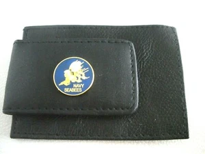 Seabees Magnetic Money clip and Credit Card Holder - Picture 1 of 2