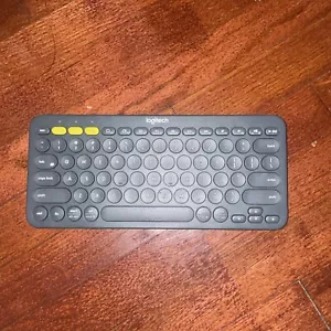 Logitech Wireless Bluetooth Keyboard K380 Black 3 Bluetooth Model Y-R0056 - Picture 1 of 6