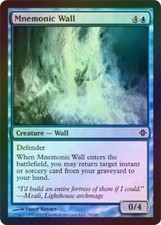 Mnemonic Wall - Foil New MTG Rise of the Eldrazi Magic 2B3