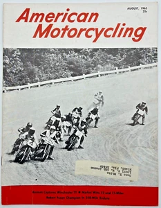 American Motorcycling Motorcycle Magazine August 1965 - Picture 1 of 5