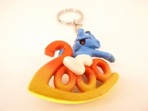 Porte-Clés - Key Ring - 3D - Schtroumpf - Peyo - Schleich - SMURFS - 2000 - - Picture 1 of 7