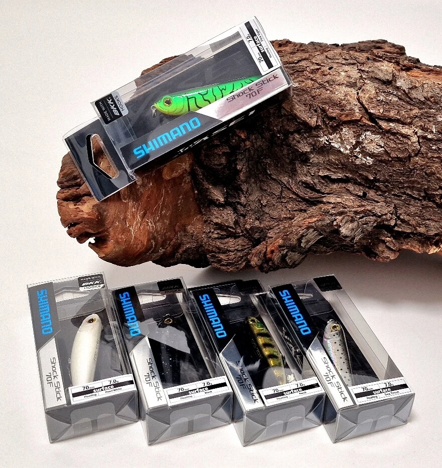 Shimano Lure Yasei Shock Stick F 70mm 7,0g 5 Farben Stickbait Twitch Wobbler - Bild 1 von 1