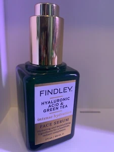 FINDLEY Hyaluronic Acid & Green Tea Face Serum Intense Hydration 2 Oz NEW! - Picture 1 of 3
