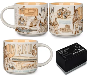 Taza de cerámica Starbucks Been There Series Star Wars JAKKU nueva en caja - Imagen 1 de 5