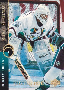 1994-95 Upper Deck Hockey Electric Ice #462 Mikhail Shtalenkov Anaheim Ducks