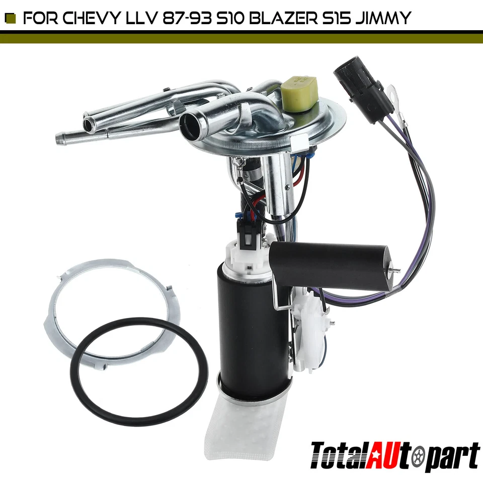 Conjunto de bomba de combustible para Chevy S10 Blazer LLV 1987-1993 GMC S15 Jimmy 2,5 L 2,8 L Foto 1 de 4