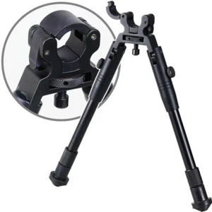 8"-10'' Folding Bipod Spring Return Rest For Rifle Hunting Clamp-on Barrel-Mount - Picture 1 of 10