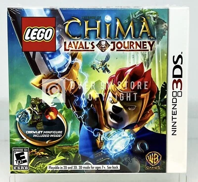 LEGO Legends Of Chima: Laval's Journey w/ Crawley Minifigure - Nintendo 3DS New - Image 1 of 4
