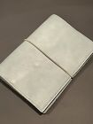 Filofax Domino Soft Pocket Leather Look PU Organiser Pale Blue Semi-Matt Finish.
