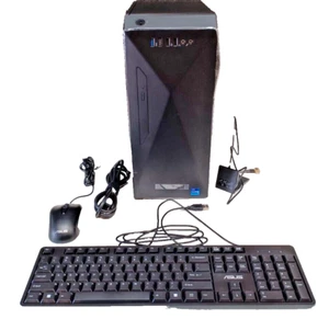ASUS S501MD DESKTOP PC i7-12700 8GB RAM 512GB SSD UHD 770 WIN 11 HOME BLACK - Picture 1 of 7